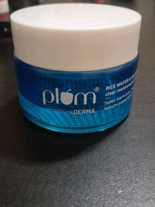 Empty Jar of Plum Rice Water Oil-Free Moisturizer