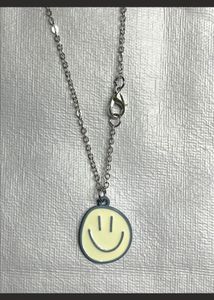 Smiley Face Pendant Necklace