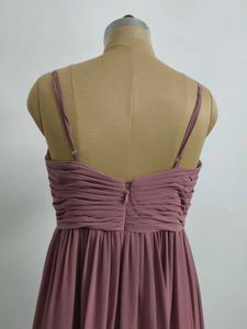 Mauve Chiffon Gown