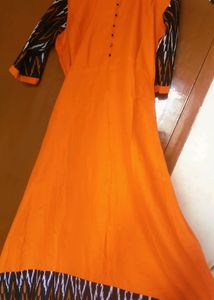 ORANGE 🧡 KURTA
