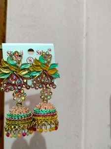 Cute Earings For Women #festivesNavratri