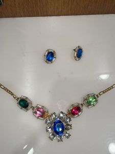 Colorful Gemstone Jewelry Set