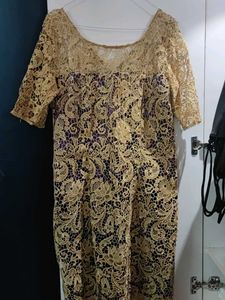 Cut Work Lace Dress