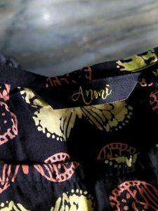 Butterfly Print Top