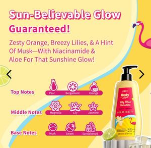 Plum Lily Miss Sunshine BodyLotion
