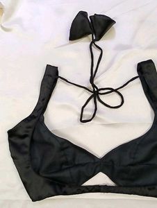Non Padded Satin 1 Hook Blouse