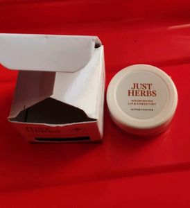 Just Herbs Nourishing Lip &amp; Cheek Tint -  (Javitri+jojoba Oil).      Shade - Pink Forever