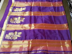 Purple Saree