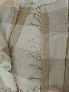 Office Wear Linen Saree
