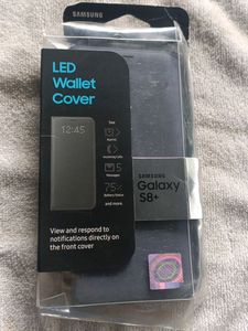 Samsung Galaxy S8+ LED Wallet Cover