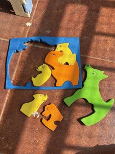 EVA Bear Family Puzzle