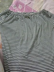 Striped Off-Shoulder Top
