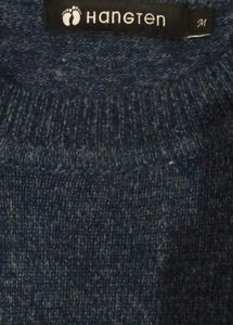 Hangten Blue Knit Sweater (M)