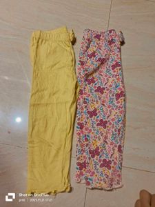 Cute Girls' Leggings - Set of 2