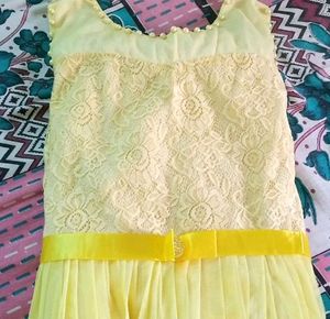 Yellow Dress For Girls
