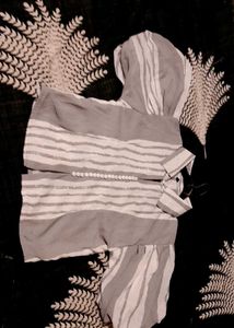 Striped Grey Top