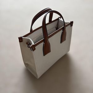 Zara Mini Canvas Tote Bag