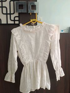Ruffled Lace top