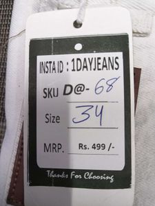 🥰D@68 Size-34 (Sale) Latest Ladies high waist Jea