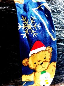 Handmade Christmas Headband &amp; Scrunchie Set