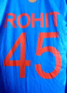 Rohit Sharma 45 Indian Jersey