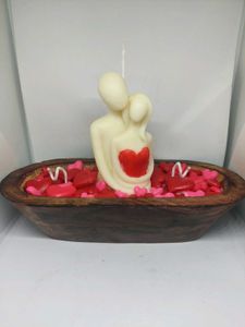 Romantic Couple Candle