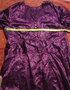 Vintage Purple Party Dress
