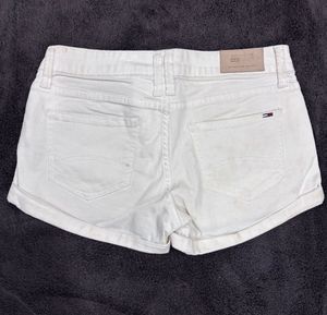 Tommy Hilfiger Vintage White Denim Shorts