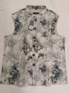 XXL - Floral Nehru Jacket