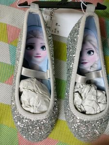 Disney Frozen Glitter Ballet Flats