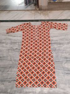 Patterned Kurta