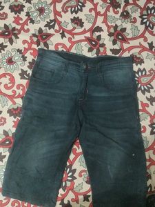 Men's Denim Bermuda Shorts