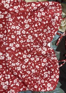 Halter Neck Floral Mini Dress