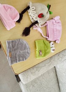 Assorted Baby Beanies (Set of 5)