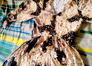 Party Wear Western Floral Frock Dress For Women