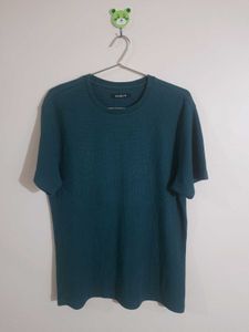 Waffel Knit T Shirt(M)