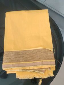 Yellow Saree (With Blouse Piece)