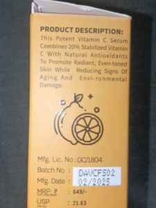 20% Vitamin C Face Serums