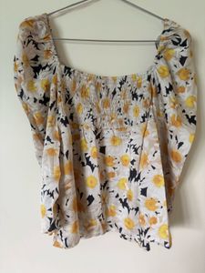 Zara Floral Top