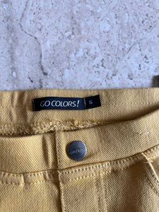 Stylish Mustard Slim Fit Pants