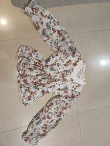 Floral Print Top
