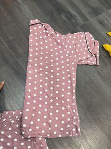 Polka Dot Pajama Set