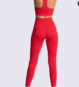 Red Activewear Leggings