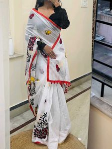 Elegant Floral Saree