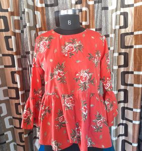 💖 Decent Coral Top🌷