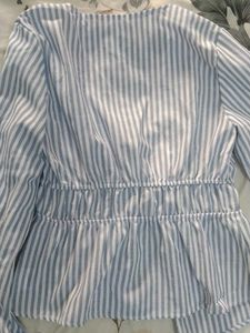 Gathered Placket Blouse