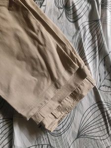 Khaki Vintage Casual Pants