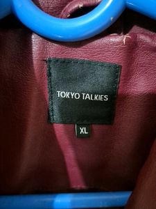 Burgundy Leather Jacket