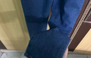 FLASH SALE Denim Dungaree With Front Pocket Design