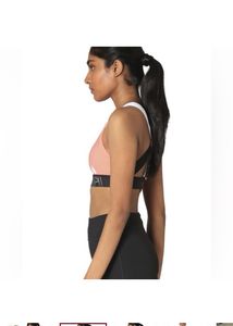 PUMAWomen Sports Lightly Padded Bra (Pink)